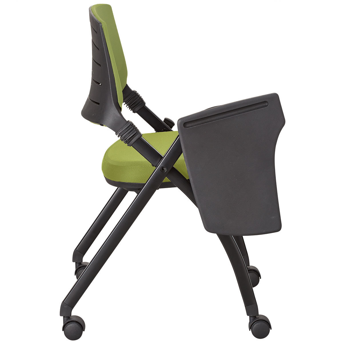 [幅61.5cm]ミーティングチェア(H-6188F-T GR)   【1年保証】