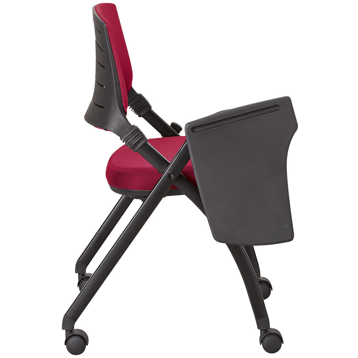 [幅61.5cm]ミーティングチェア(H-6188F-T RE)   【1年保証】