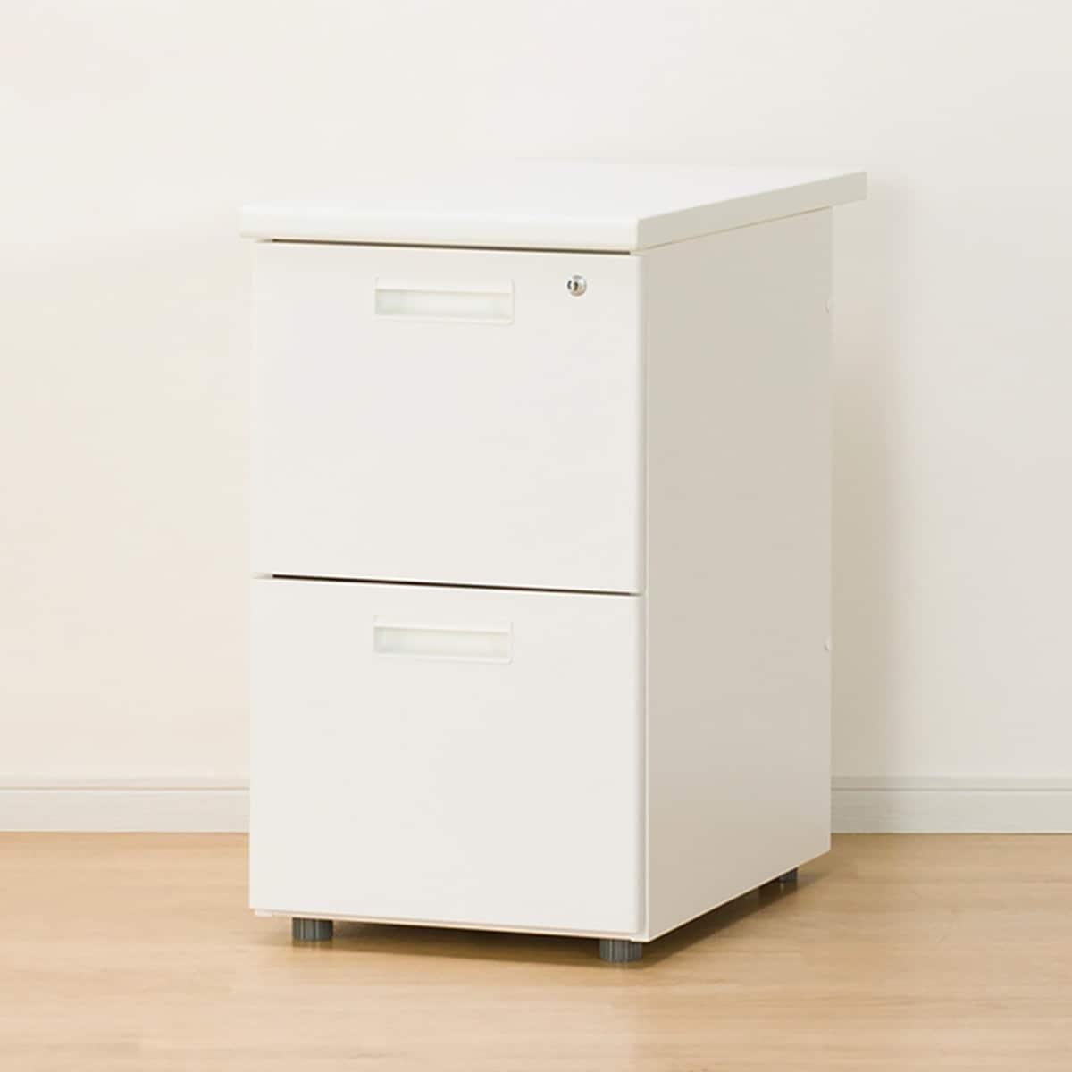 [幅40cm]脇机 (GD-02 2段 WH)