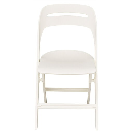 [幅46.5cm]折りたたみ椅子(オリタタミチェア NOVITE WH)   【1年保証】