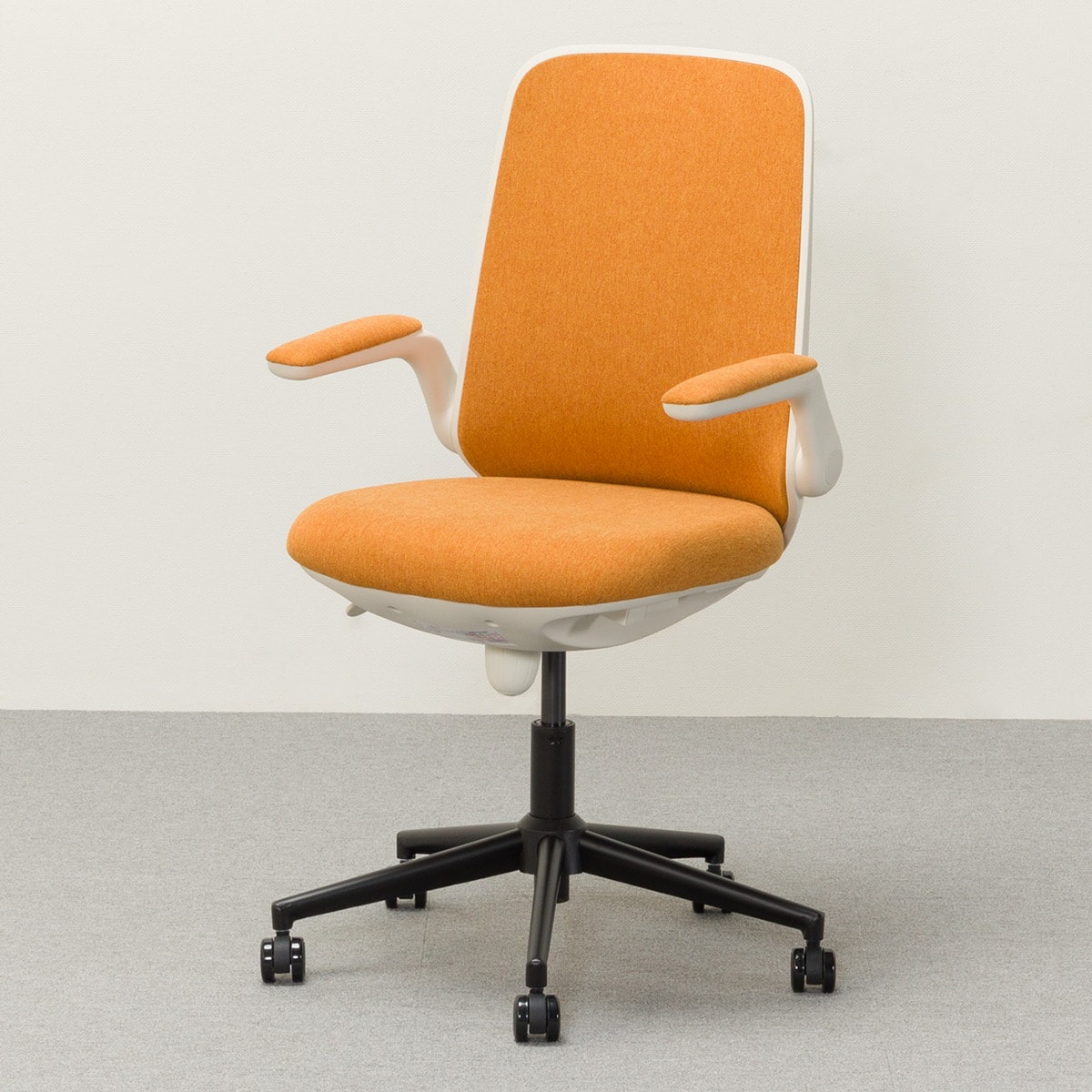 [幅62.8cm]オフィスチェアアームアップタイプ(OAチェア MS7006AU OR)   【1年保証】