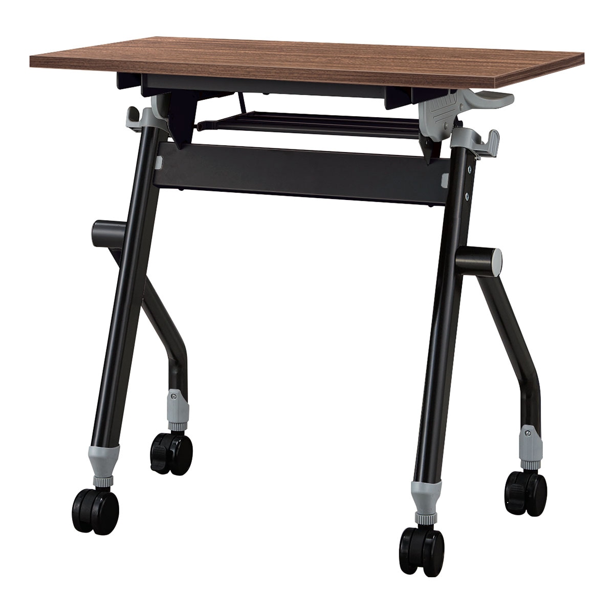ニトリの[幅75cm] 会議用テーブル(NF9 7545 WN/BK)   【1年保証】(チェア・椅子)