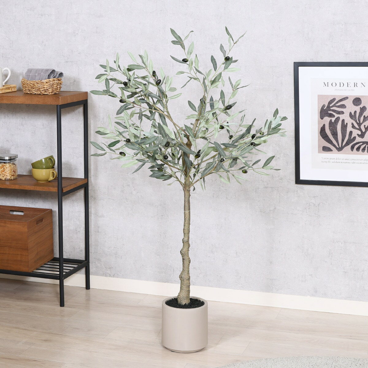 Olive - フェイクグリーン (オリーブ 120cm)【メーカー直送・送料無料】ニトリ