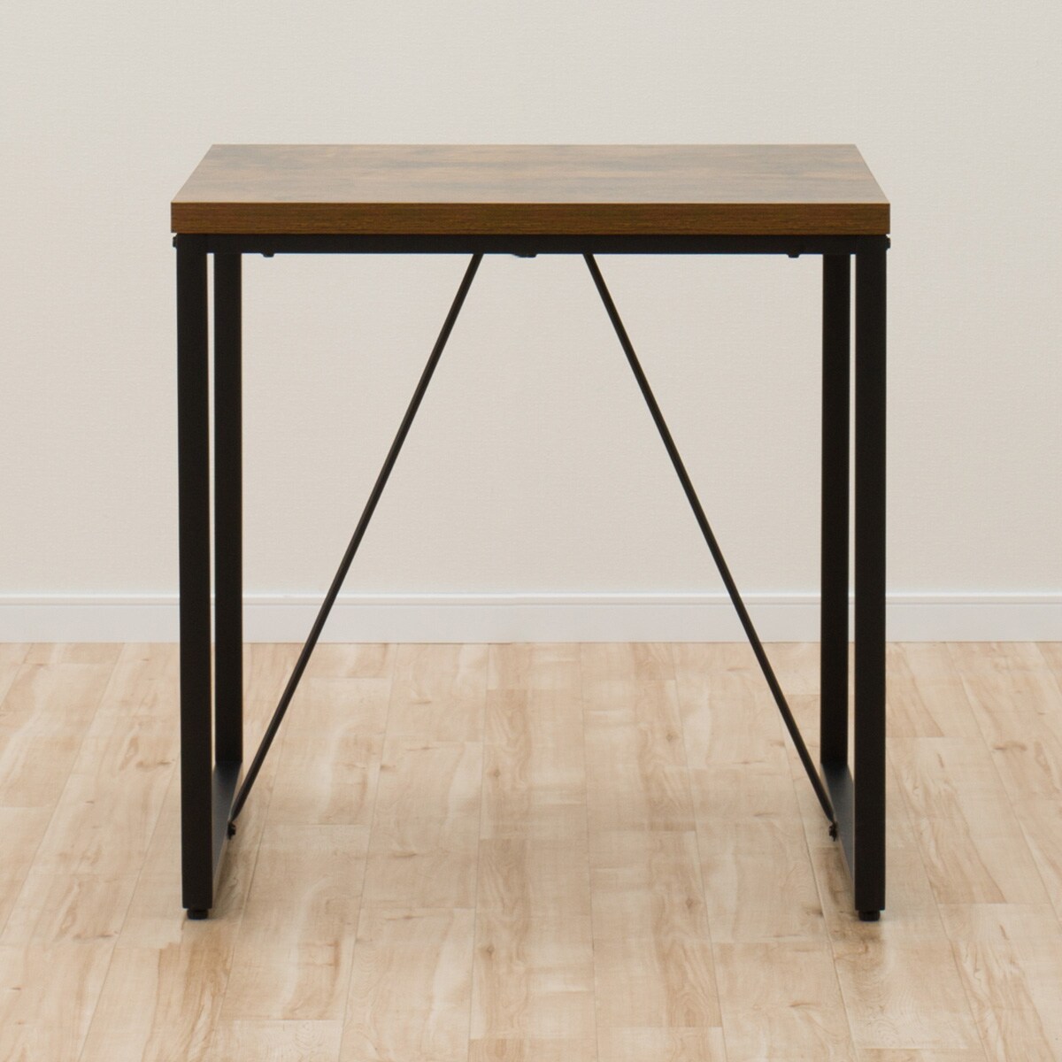 ダイニングテーブル3点セット(DTステイン70 MBR/DC回転式 モラド BR)　 【配送員設置商品】