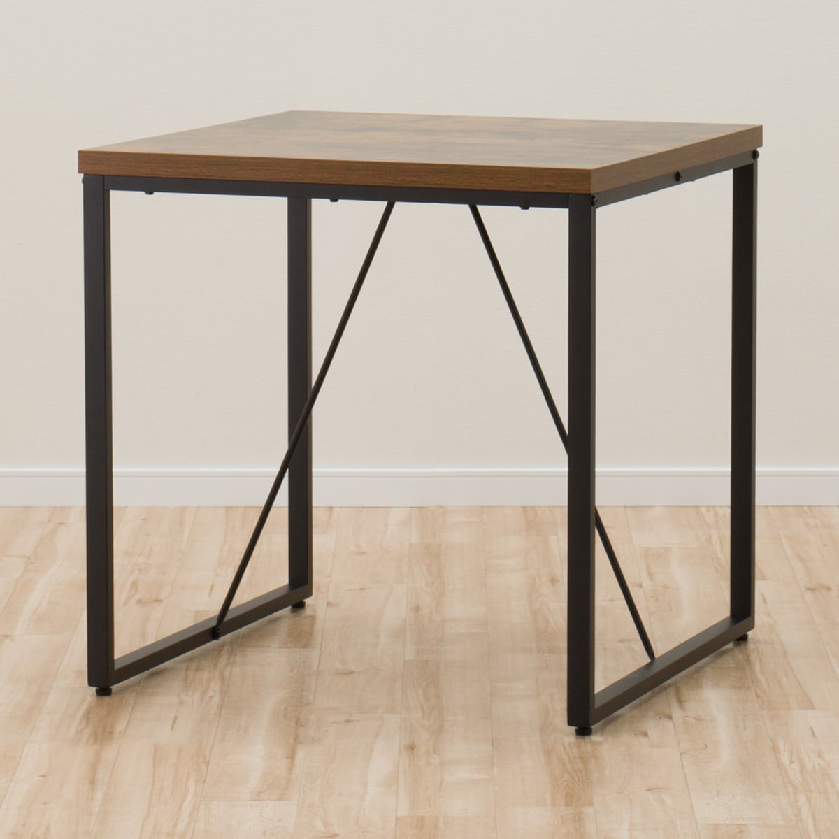 ニトリの[幅70cm] ダイニングテーブル(ステイン70 MBR）   【5年保証】(テーブル)