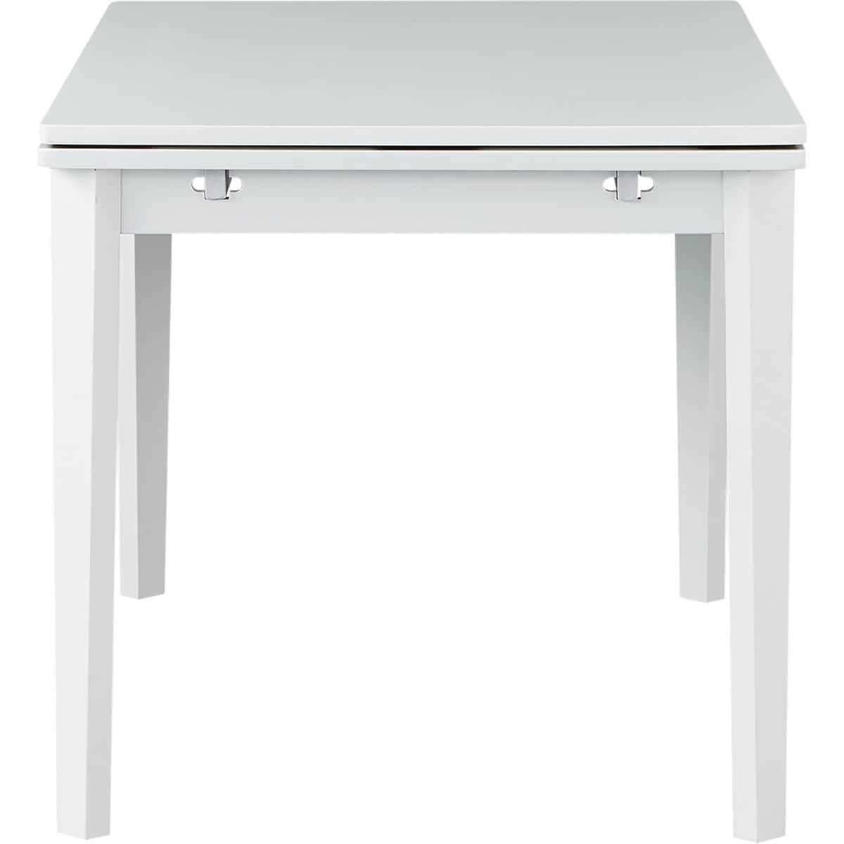 伸長式ダイニングテーブル (JG022Y 120 WH)   【5年保証】