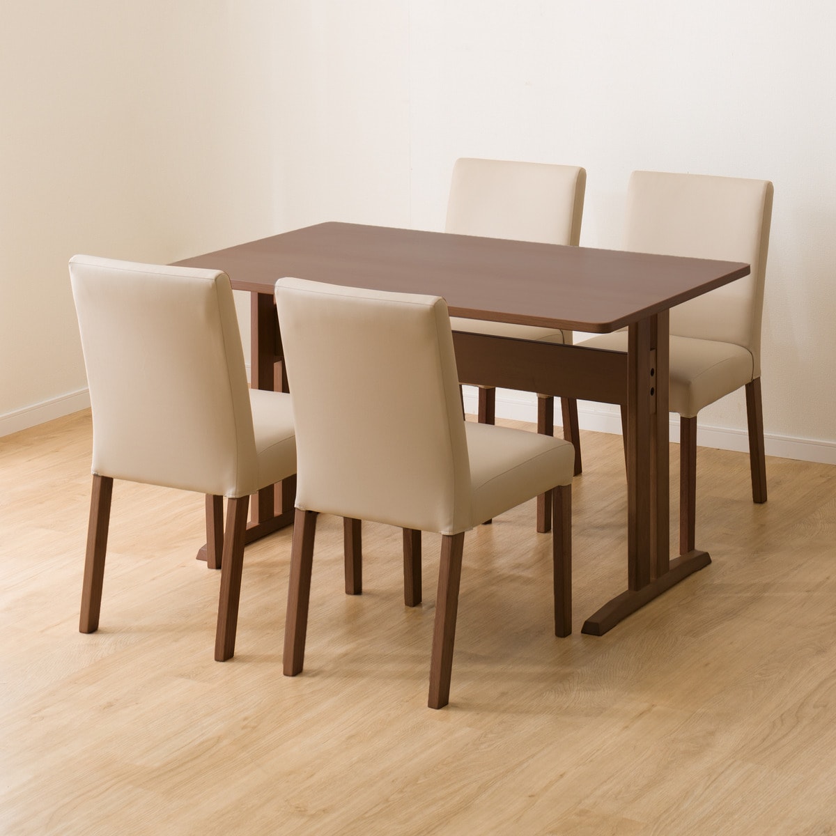 ダイニングテーブル5点セット (TLEG SI01 G 120/SI01B MBR)  【配送員設置商品】 【5年保証】