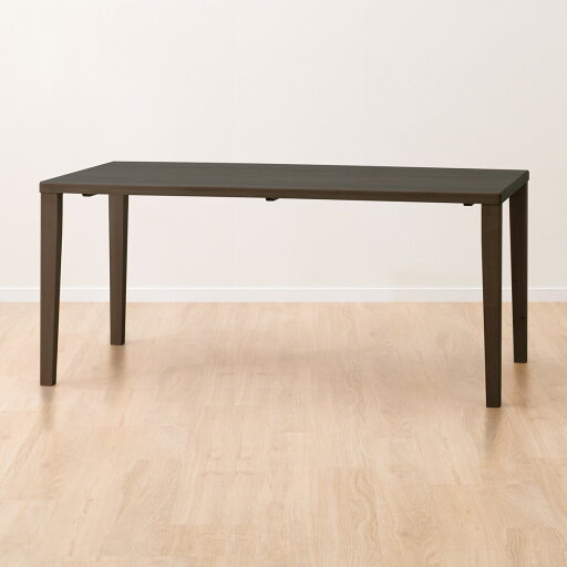 ニトリの[幅160cm] ダイニングテーブル（ライセンス4 DBR160×80)  【配送員設置】 【5年保証】(テーブル)