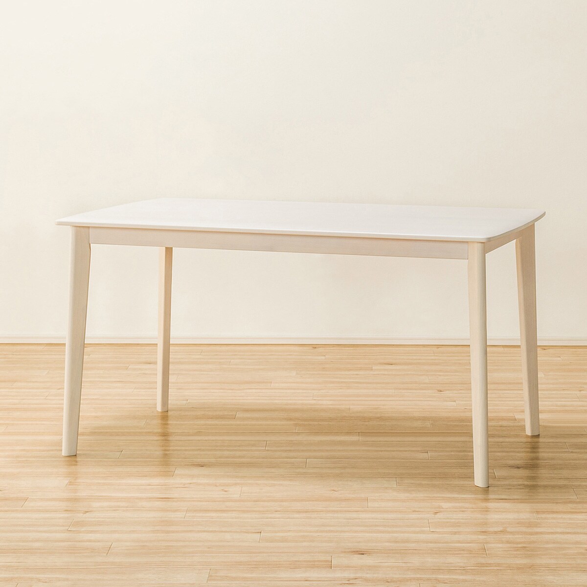 [幅135cm] ダイニングテーブルセット(アルナス13580WW/チェアWW BE)  【配送員設置】 【5年保証】