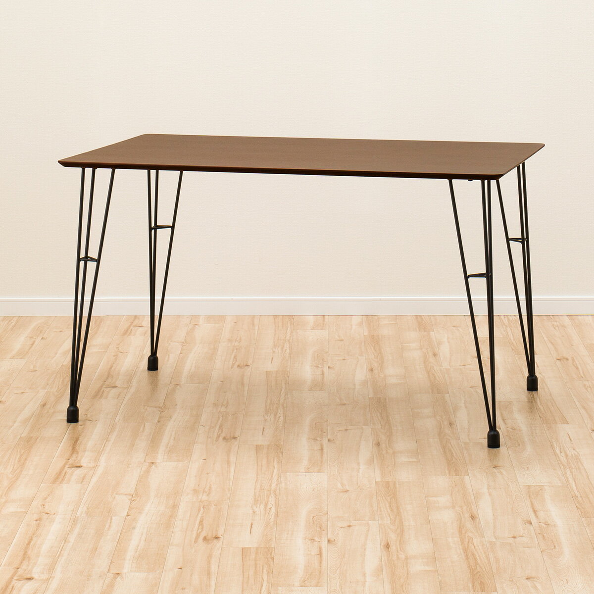 【エントリーでP5】 [幅120cm] ダイニングテーブルセット(DTNクーボ120MBR/DCNクーボ布GR)   【5年保証】