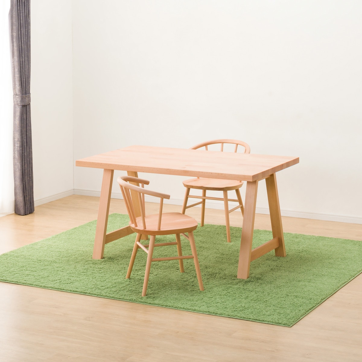 ダイニングテーブル3点セット (NコレクションT-06A 135 NA/C-53 NA)  【配送員設置商品】 【5年保証】