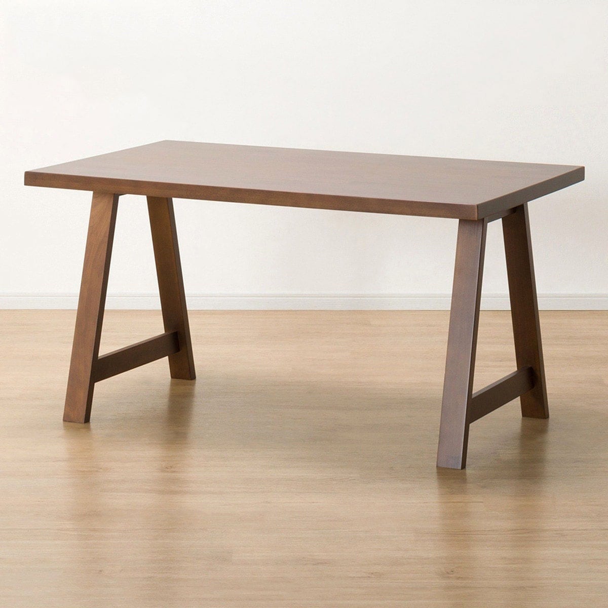 ダイニングテーブル3点セット (NコレクションT-06A 135 MBR/C-53 MBR)  【配送員設置商品】 【5年保証】