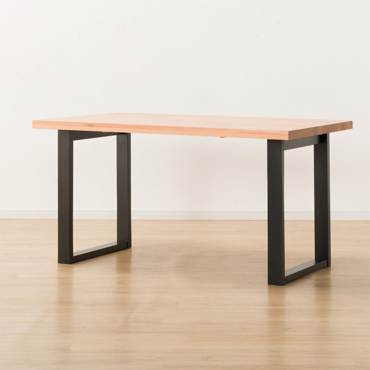 ダイニングテーブル3点セット (NコレクションT-06U 135 NA/BK/C-53 NA)  【配送員設置商品】 【5年保証】