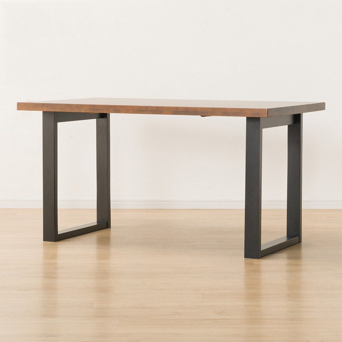 ダイニングテーブル3点セット (NコレクションT-06U 135 MBR/BK/C-53 MBR)  【配送員設置商品】 【5年保証】