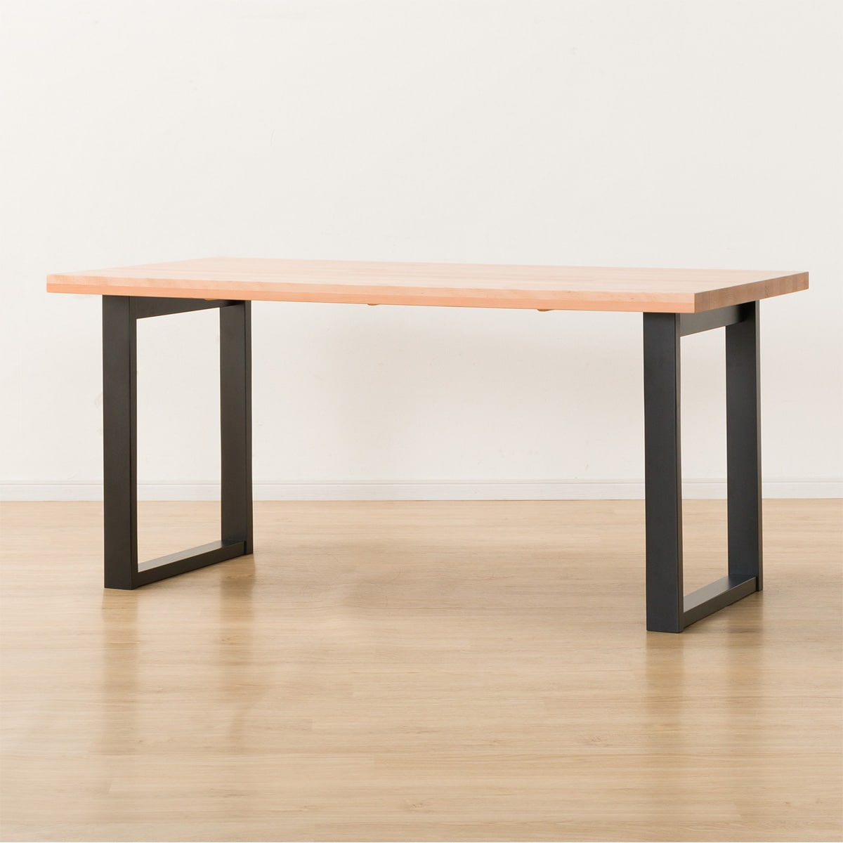 ダイニングテーブル5点セット (NコレクションT-06U 150 NA/BK/C-53S NA)  【配送員設置商品】 【5年保証】