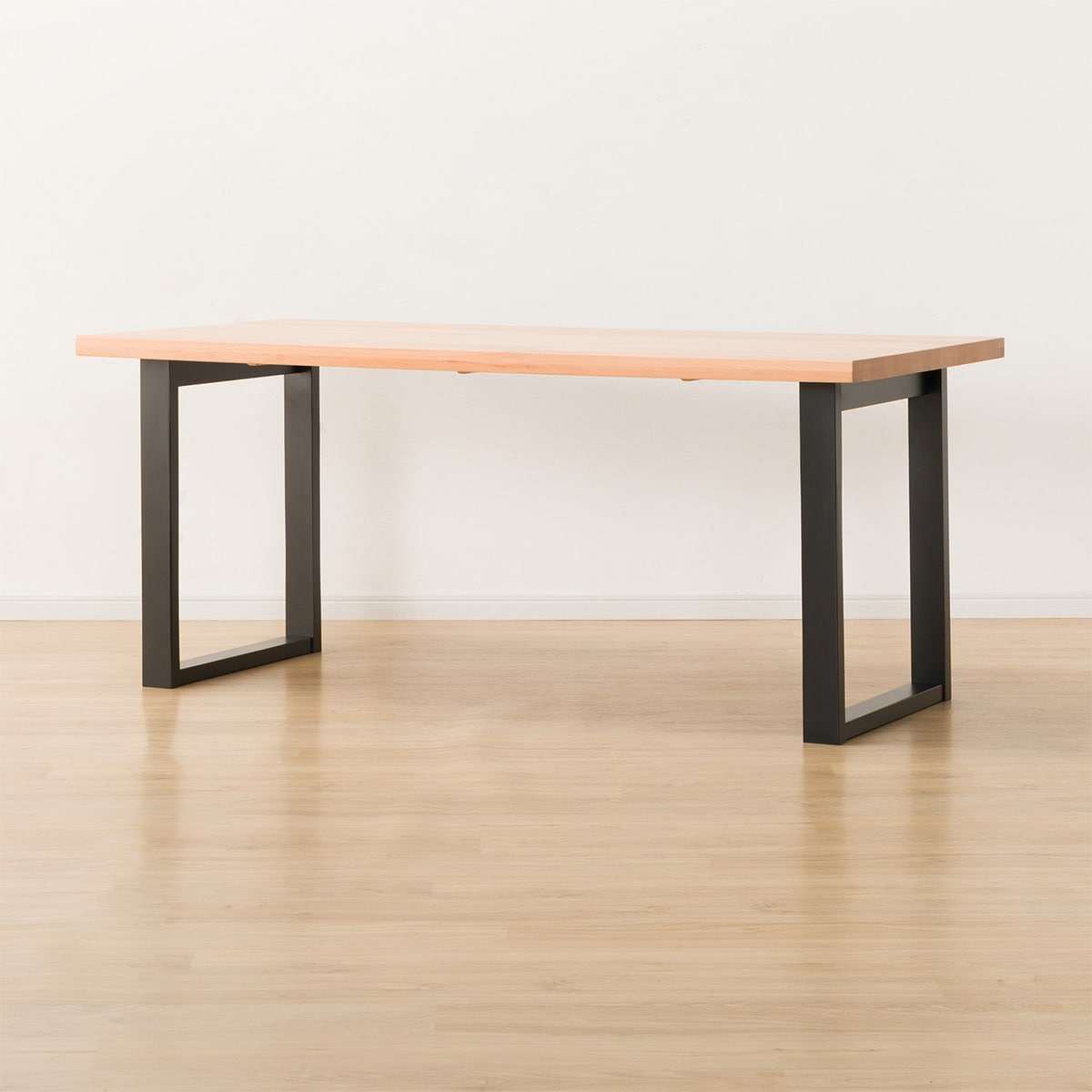 ダイニングテーブル5点セット (NコレクションT-06U 165 NA/BK/C-53S NA)  【配送員設置商品】 【5年保証】