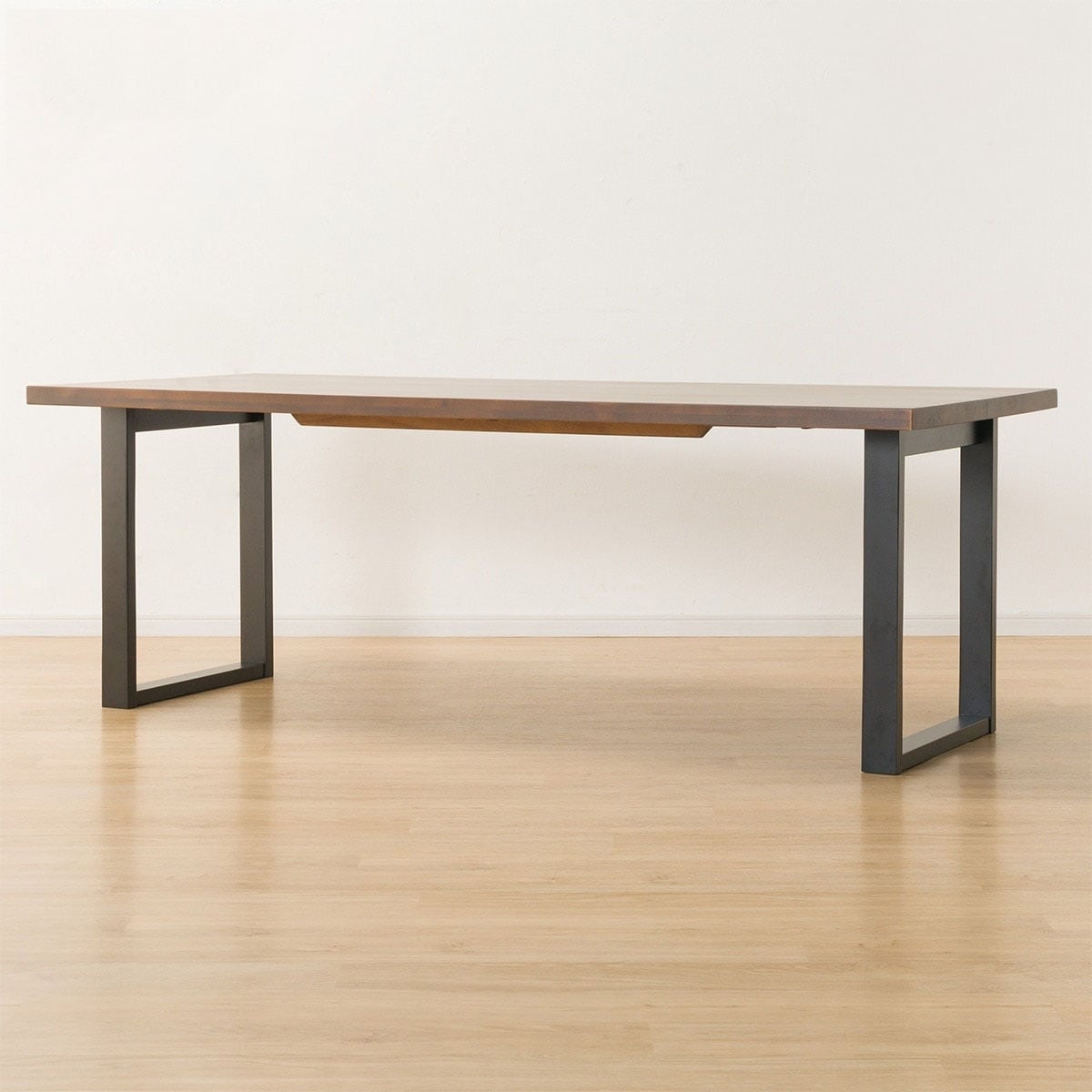 ダイニングテーブル7点セット (NコレクションT-06U 200 MBR/BK/C-53 MBR)  【配送員設置商品】 【5年保証】