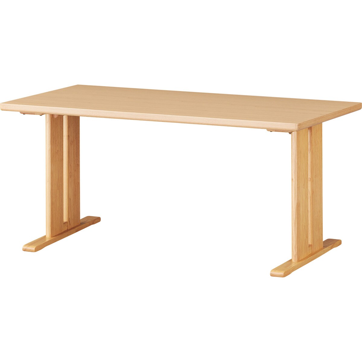 ニトリの[幅150cm] ダイニングテーブル(TLEG LG-010 150 LBR)   【5年保証】(テーブル)