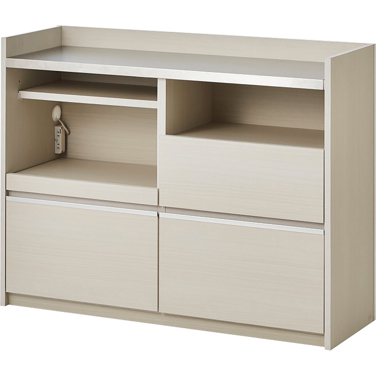 両面使える間仕切りカウンター　（KM01CT120）　 【配送員設置商品】