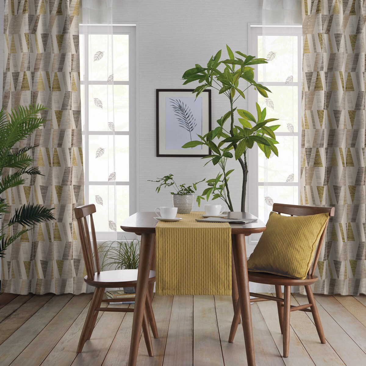 裏地付き遮光2級・遮熱カーテン(PK038 アイボリー)