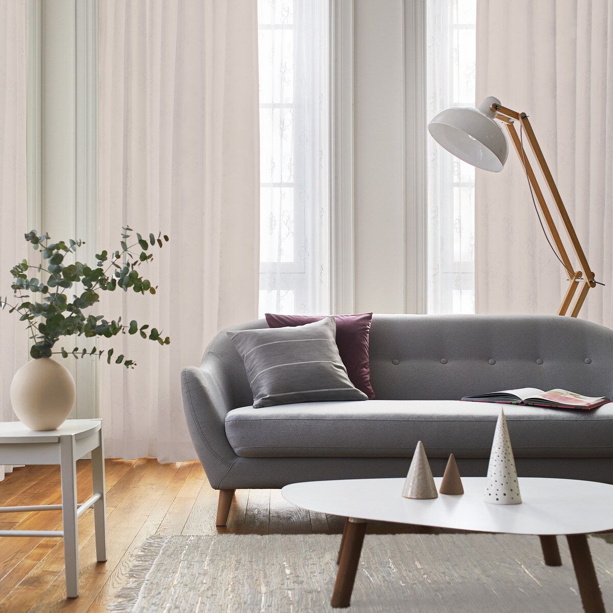 裏地付き遮光2級・遮熱カーテン(RK024 ピンク)