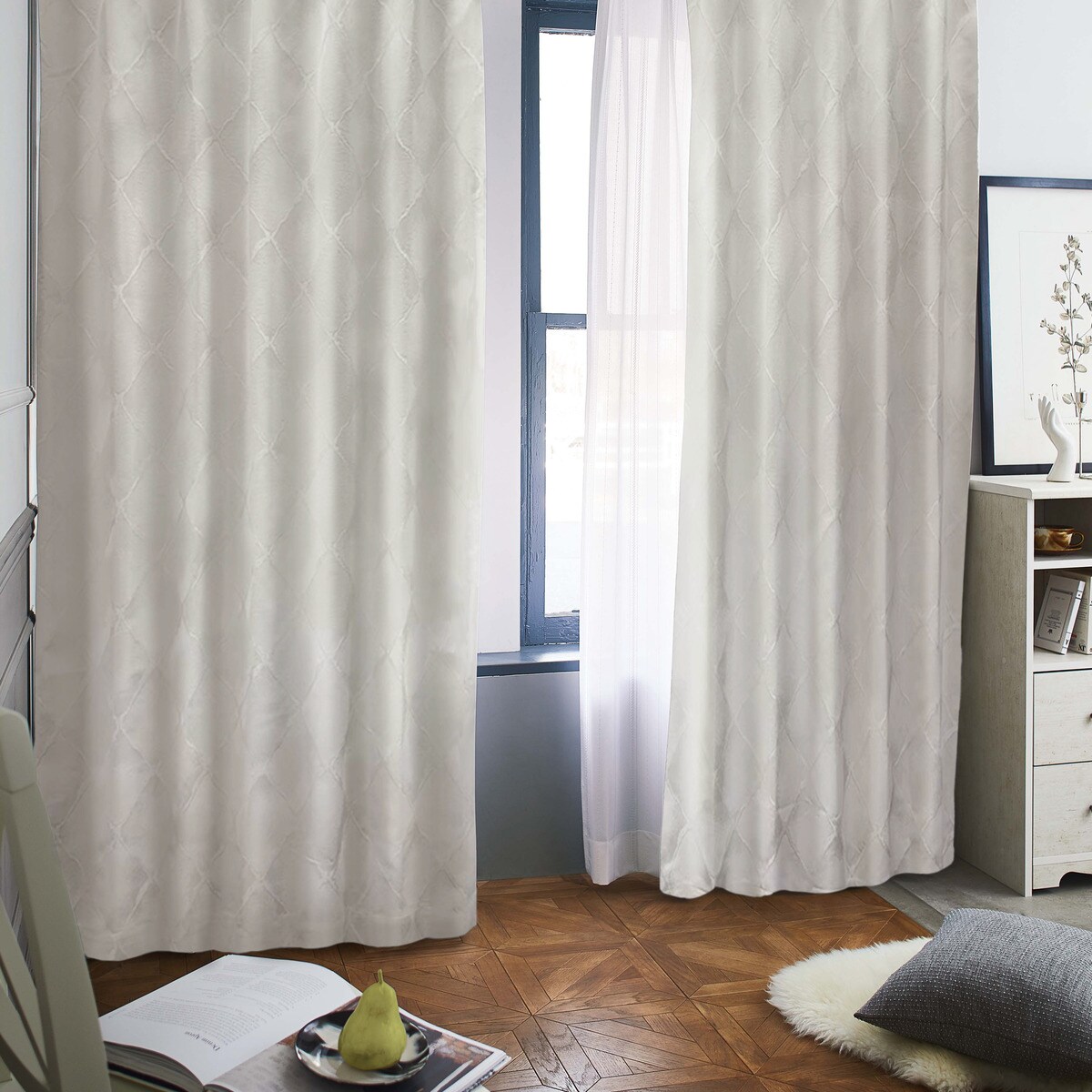 裏地付き遮光2級・遮熱カーテン(PK152)