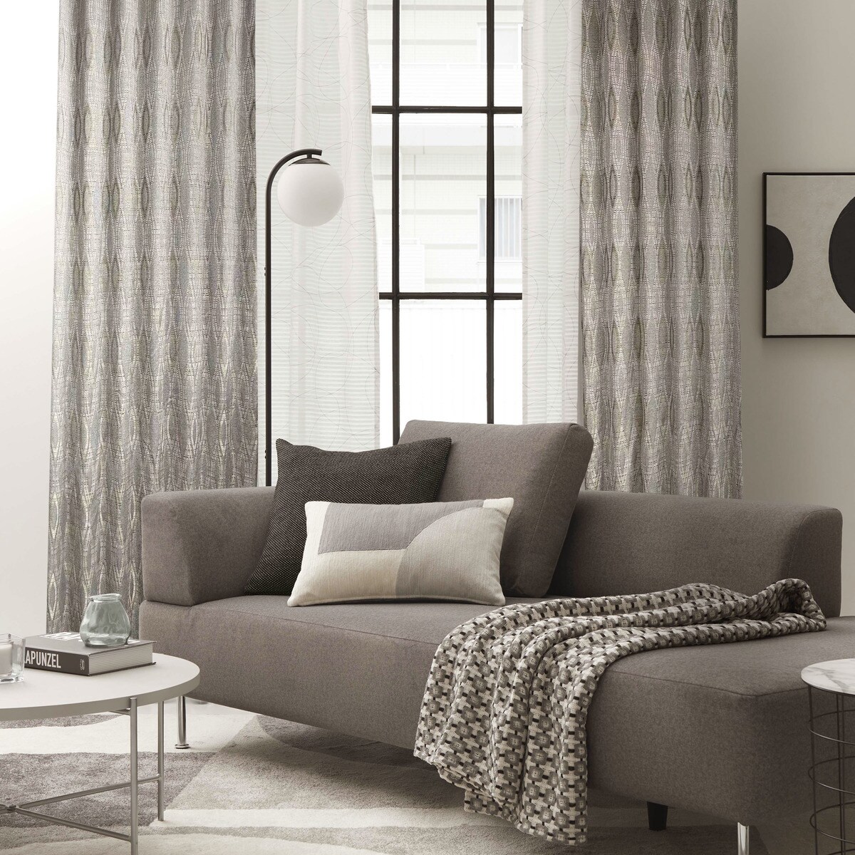 裏地付き遮光2級・遮熱カーテン(PK110)