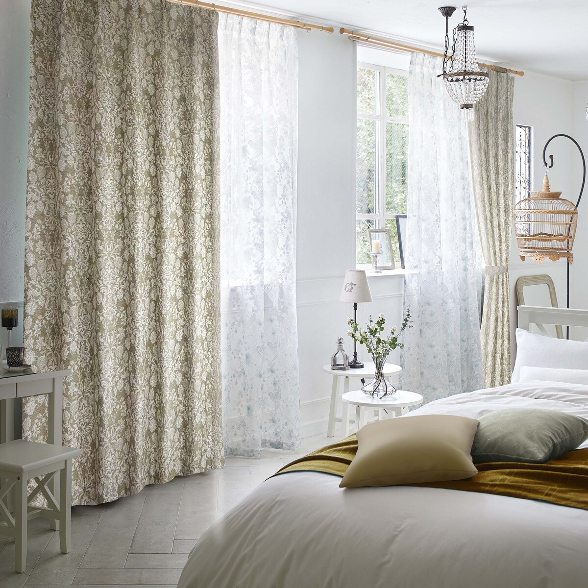 裏地付き遮光2級・遮熱カーテン(PK080)