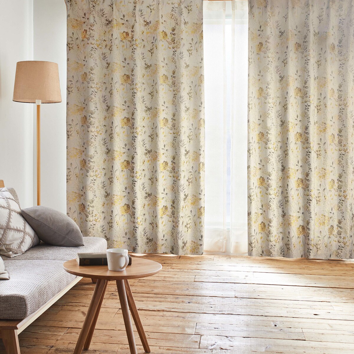 裏地付き遮光2級・遮熱カーテン(PK119)