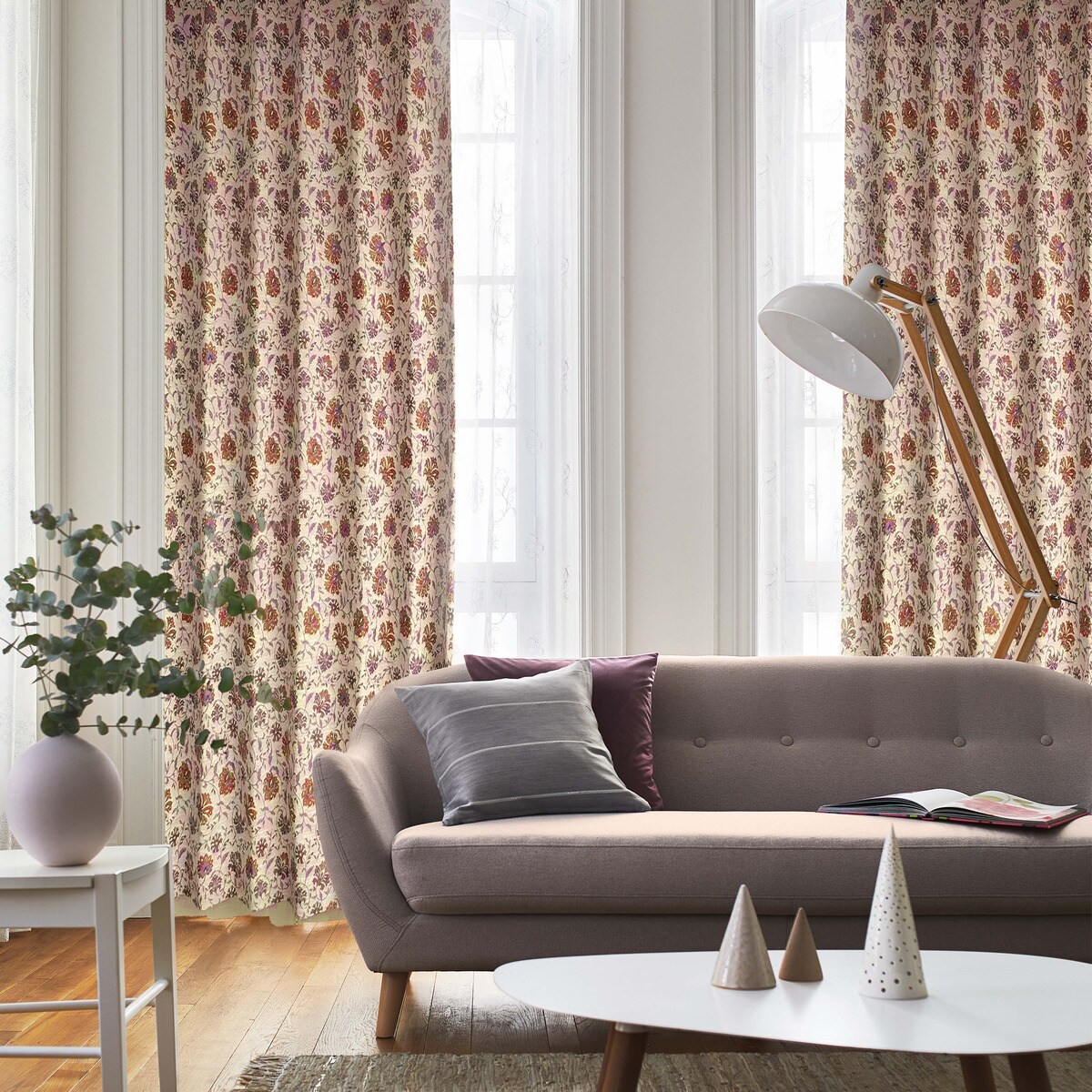 裏地付き遮光1級・遮熱カーテン(PK078 RE)