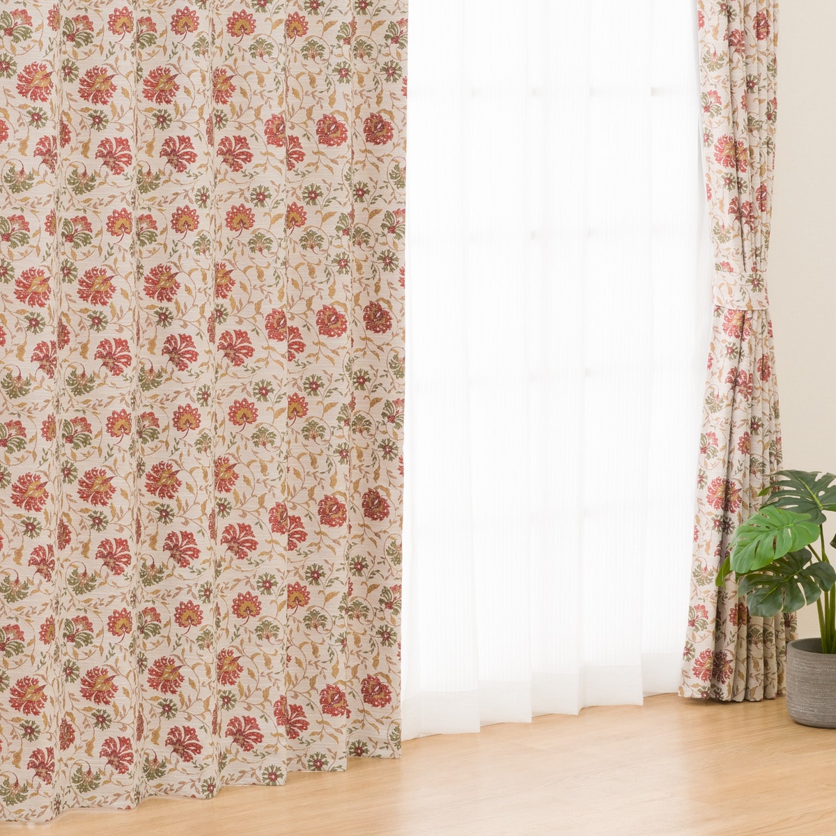 裏地付き遮光1級・遮熱カーテン(PK078 RE)