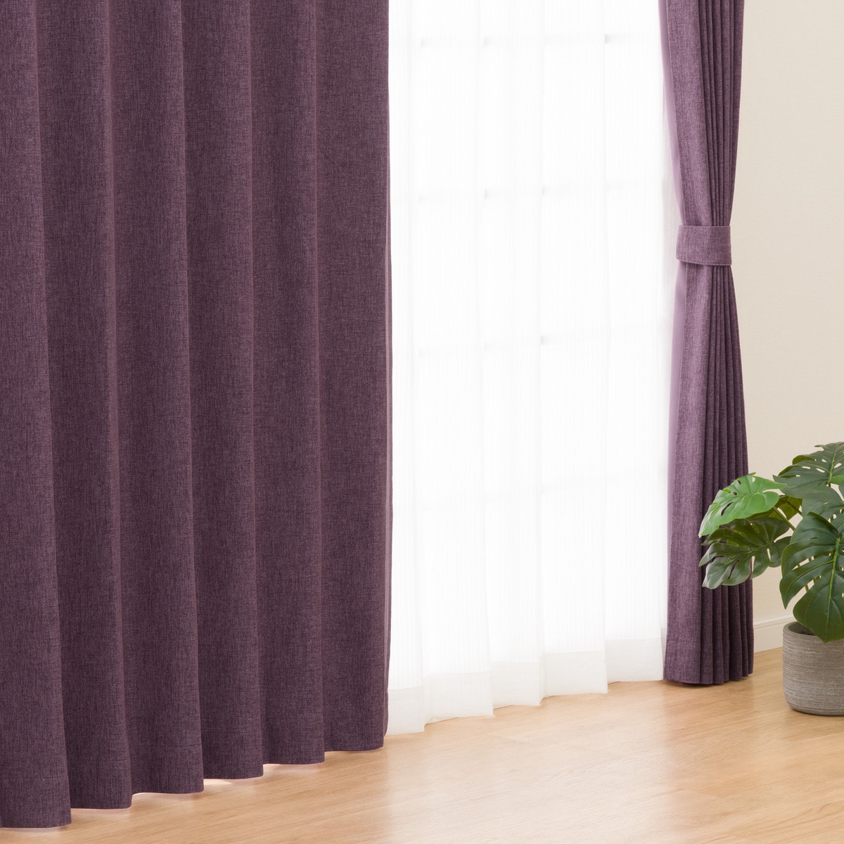 遮光・保温・遮熱・防炎156サイズカーテン(LW2929 PU)　 【メーカー直送・】