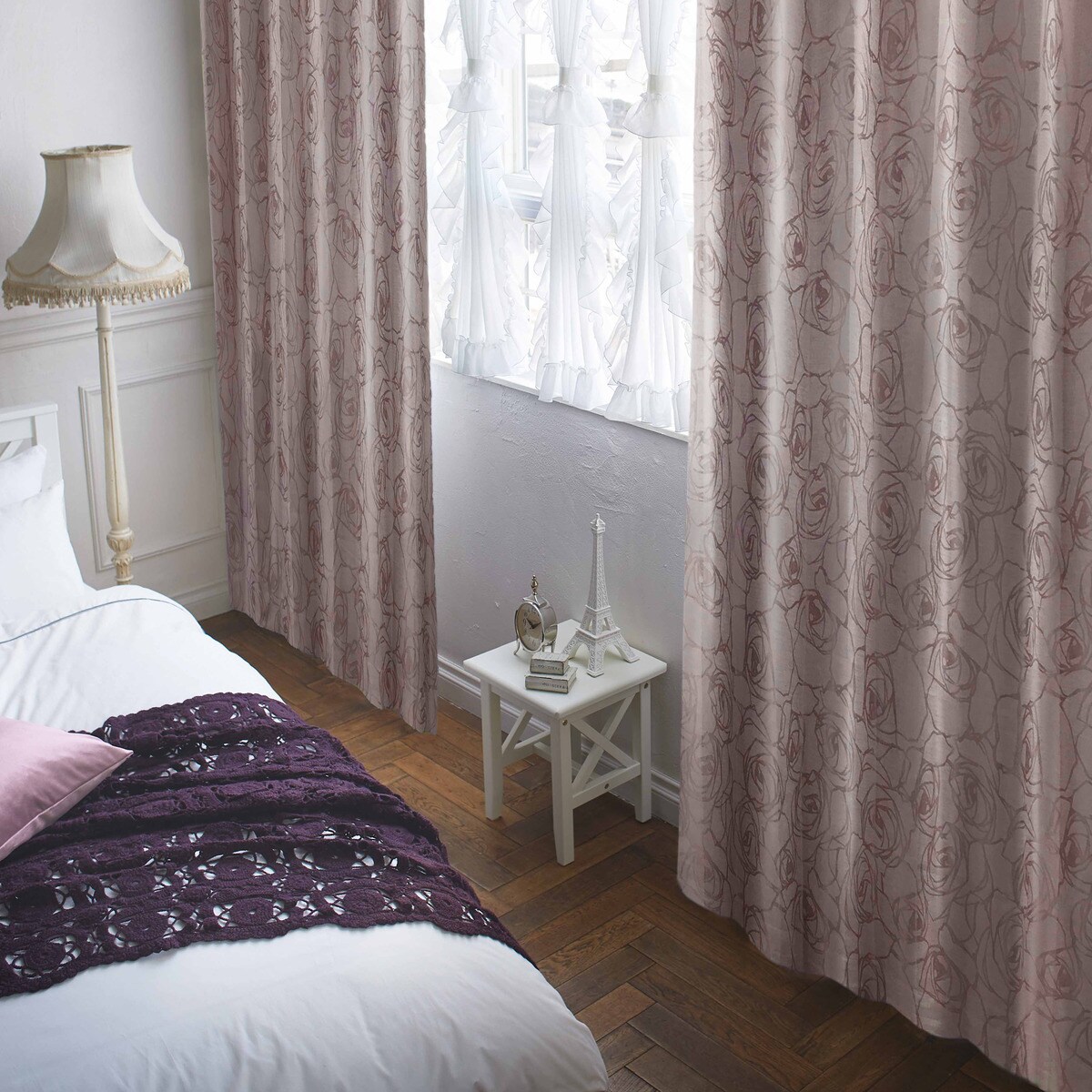 裏地付き遮光2級・遮熱カーテン(RK164 PU)