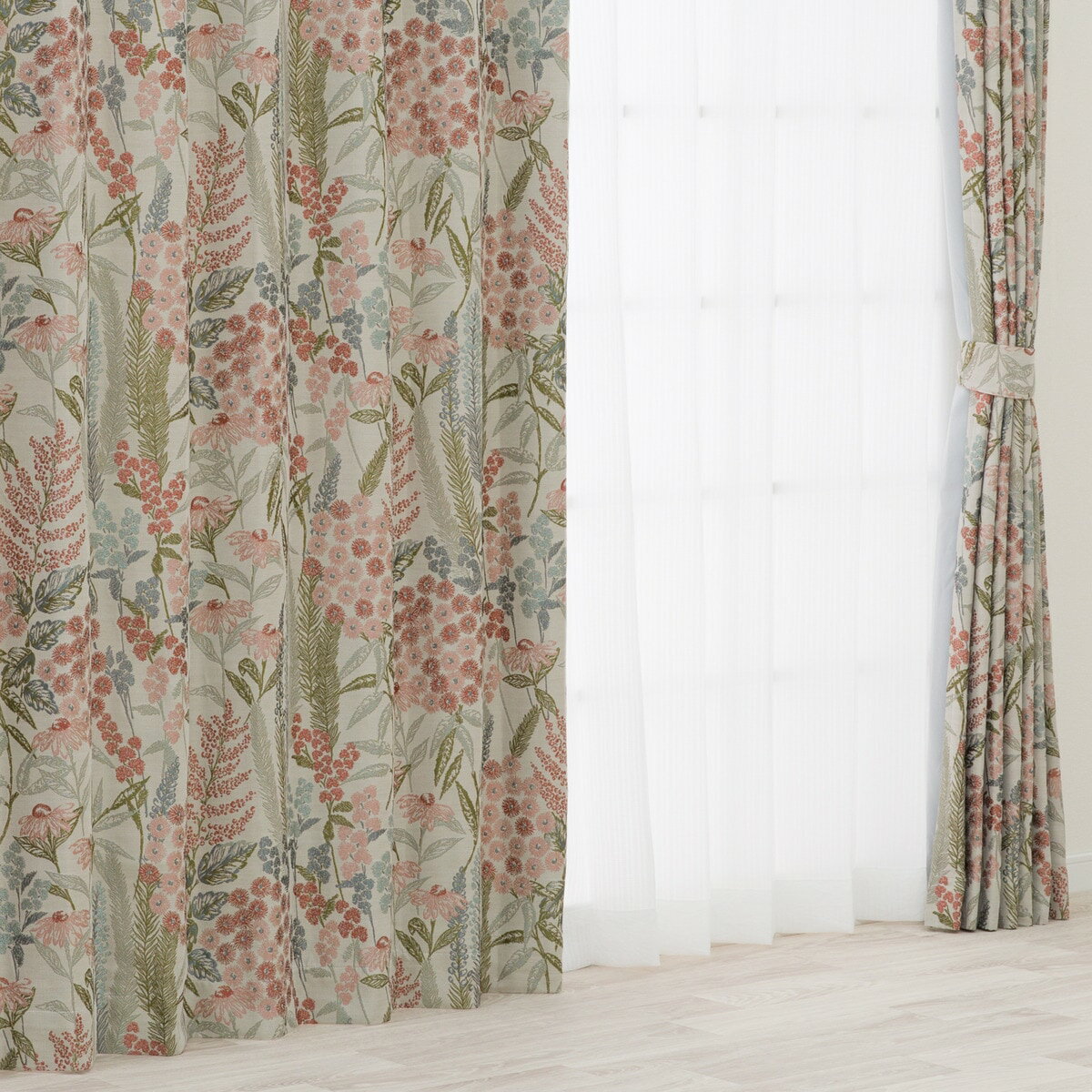 裏地付き遮光2級・遮熱カーテン(PK182)