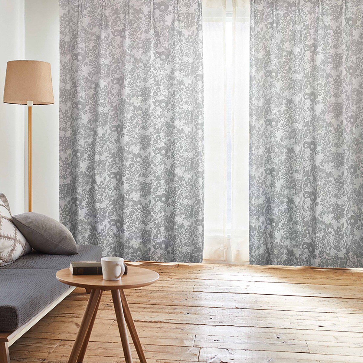 裏地付き遮光2級・遮熱・防炎カーテン(PK183)