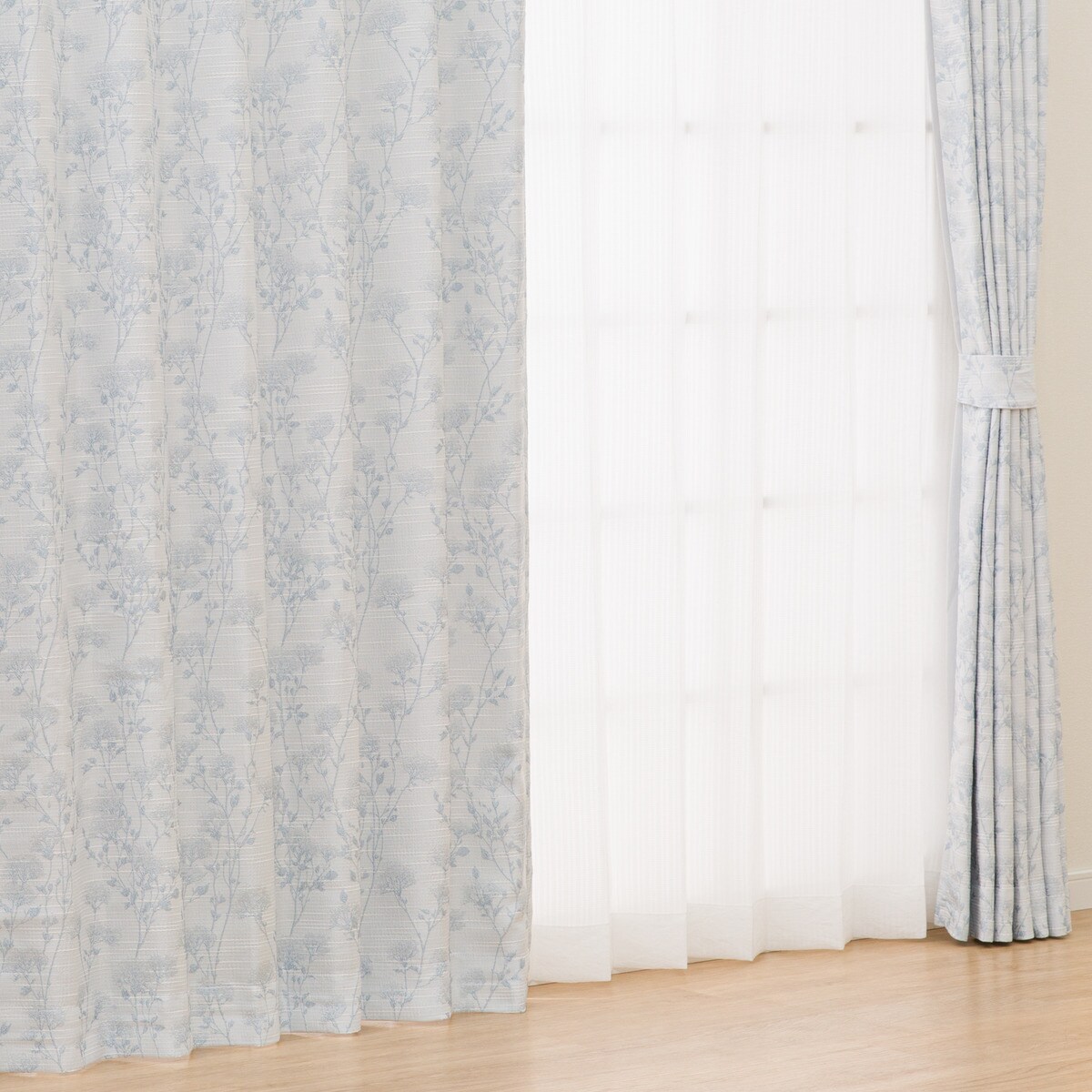 裏地付き遮光2級・遮熱カーテン(PK227)