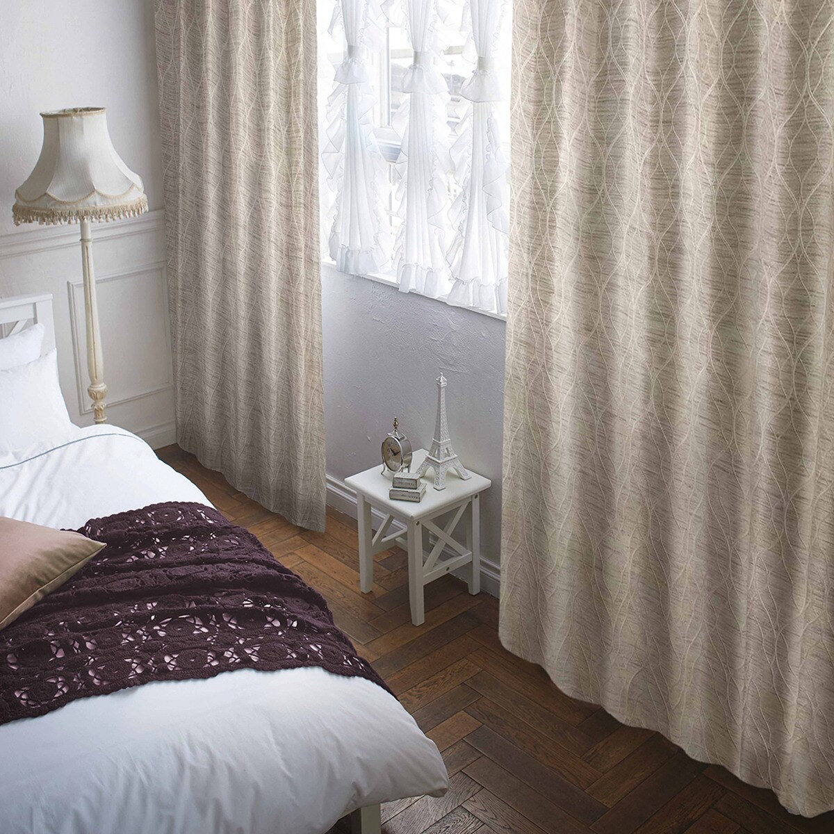 裏地付き遮光2級・遮熱カーテン(PK228)