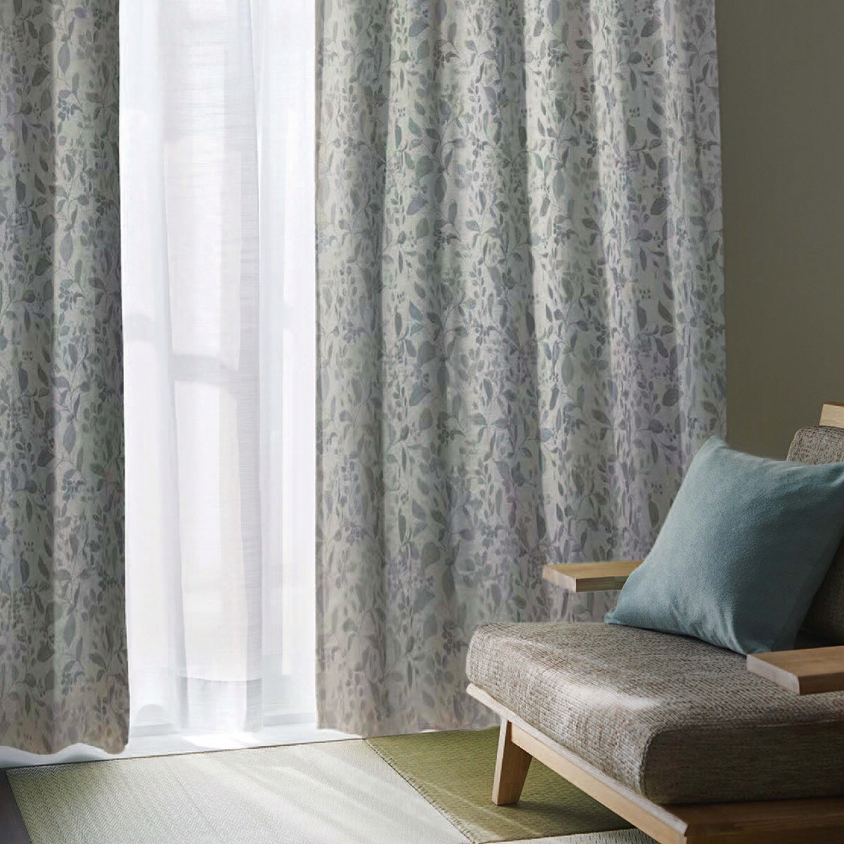 裏地付き遮光2級・遮熱・防炎カーテン(PK231)