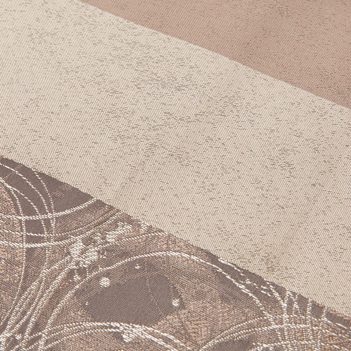 裏地付き遮光2級・遮熱カーテン(PK222 BR)