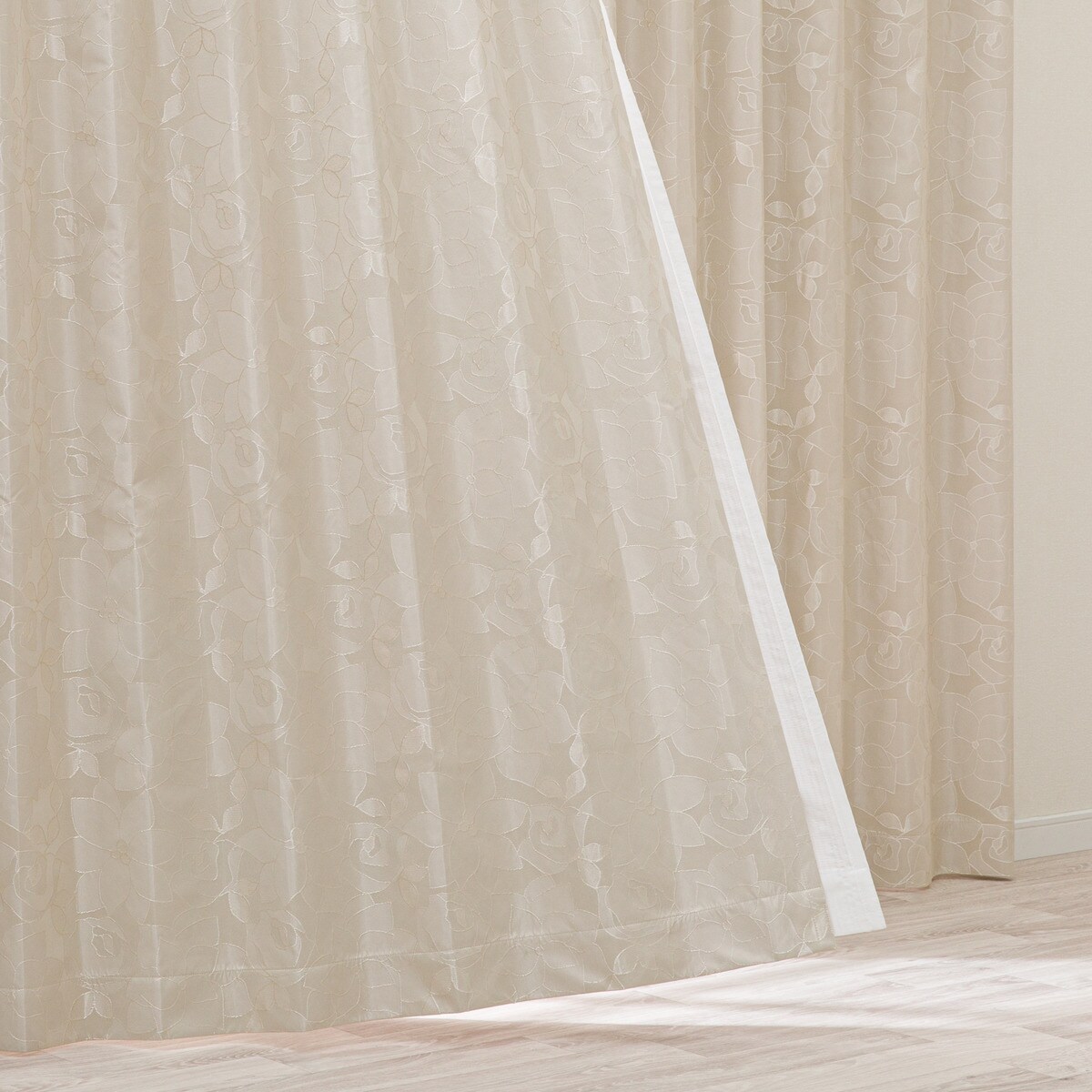 ニトリの遮光1級・遮熱・遮音カーテン(RD116 ベージュ)(カーテン・レース)