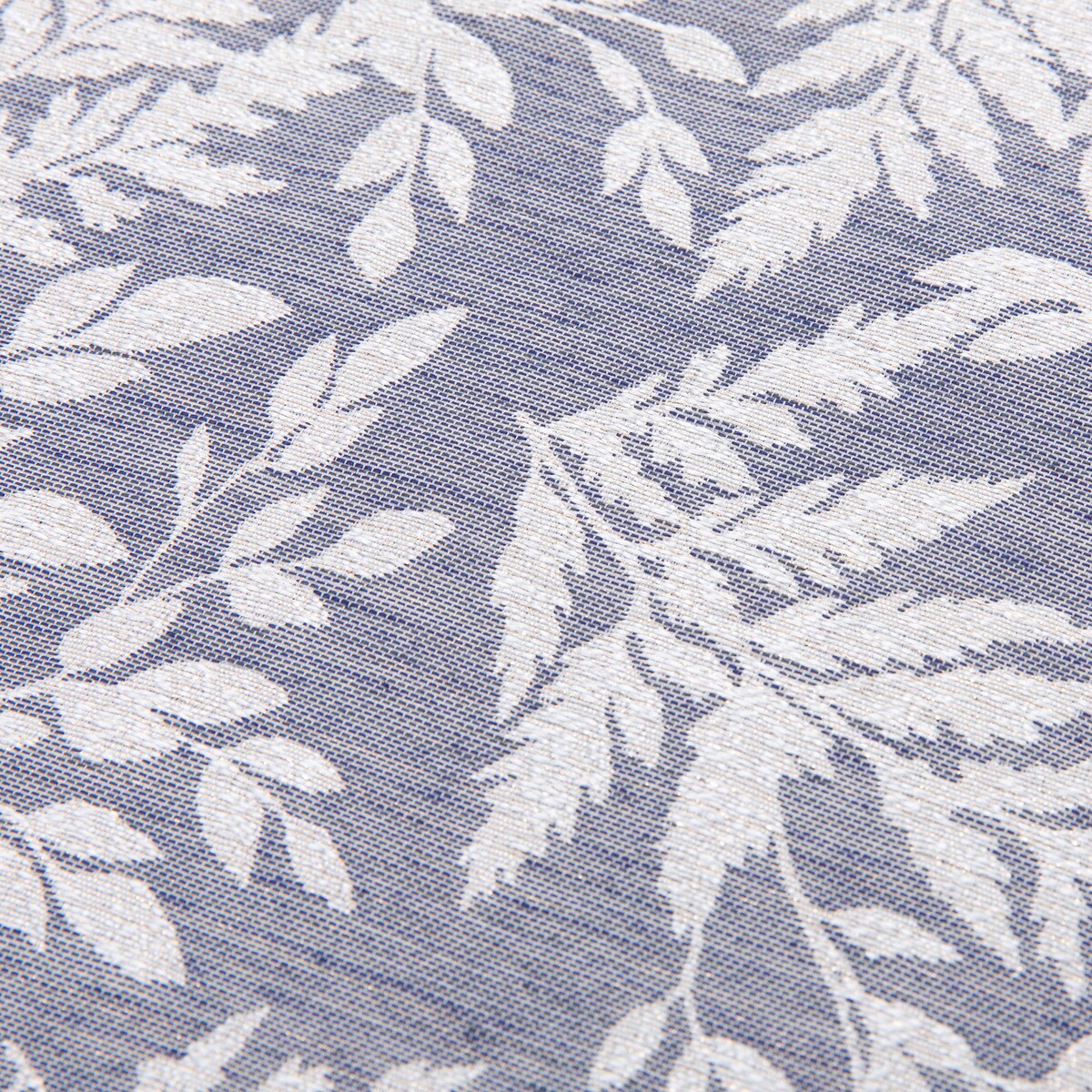 裏地付き遮光2級・遮熱ジャカードカーテン(PK249 ネイビー)