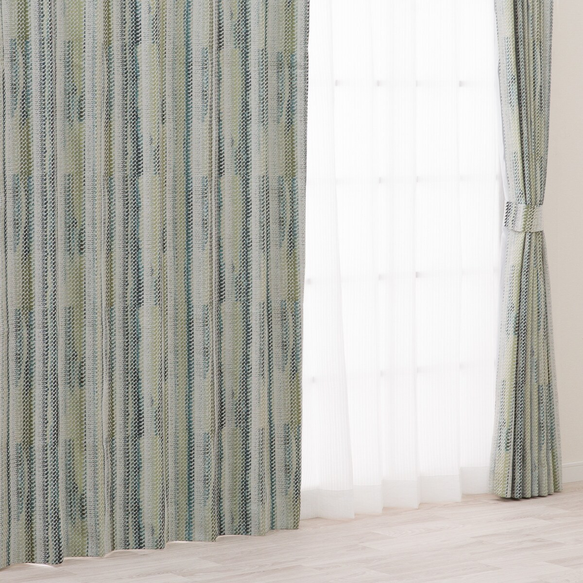 裏地付き遮光1級・遮熱ジャカードカーテン(PK255)