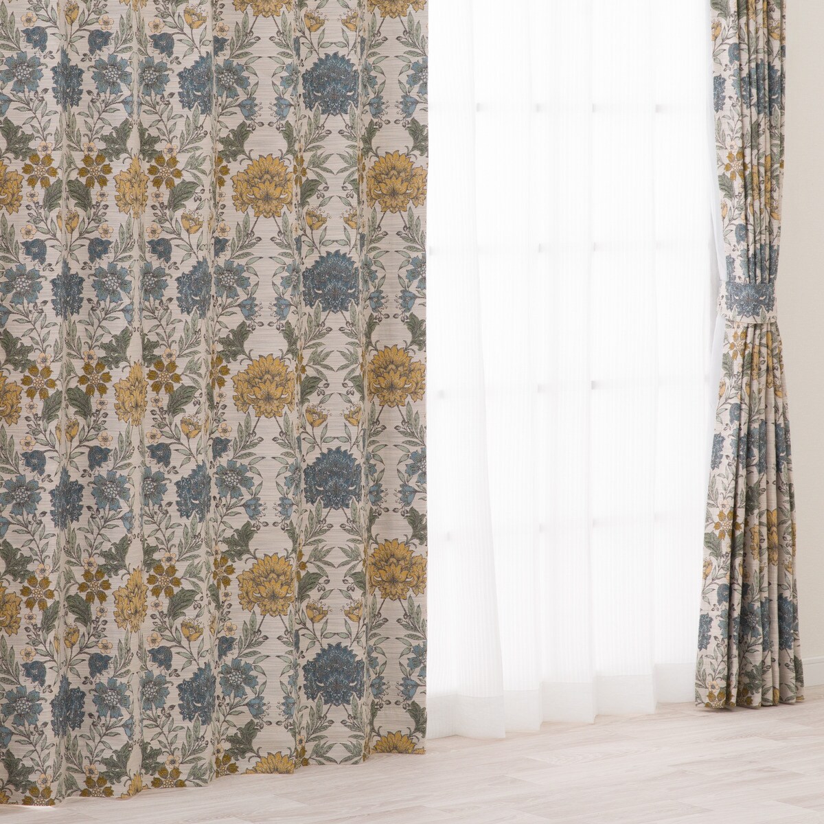 裏地付き遮光1級・遮熱ジャカードカーテン(PK261)