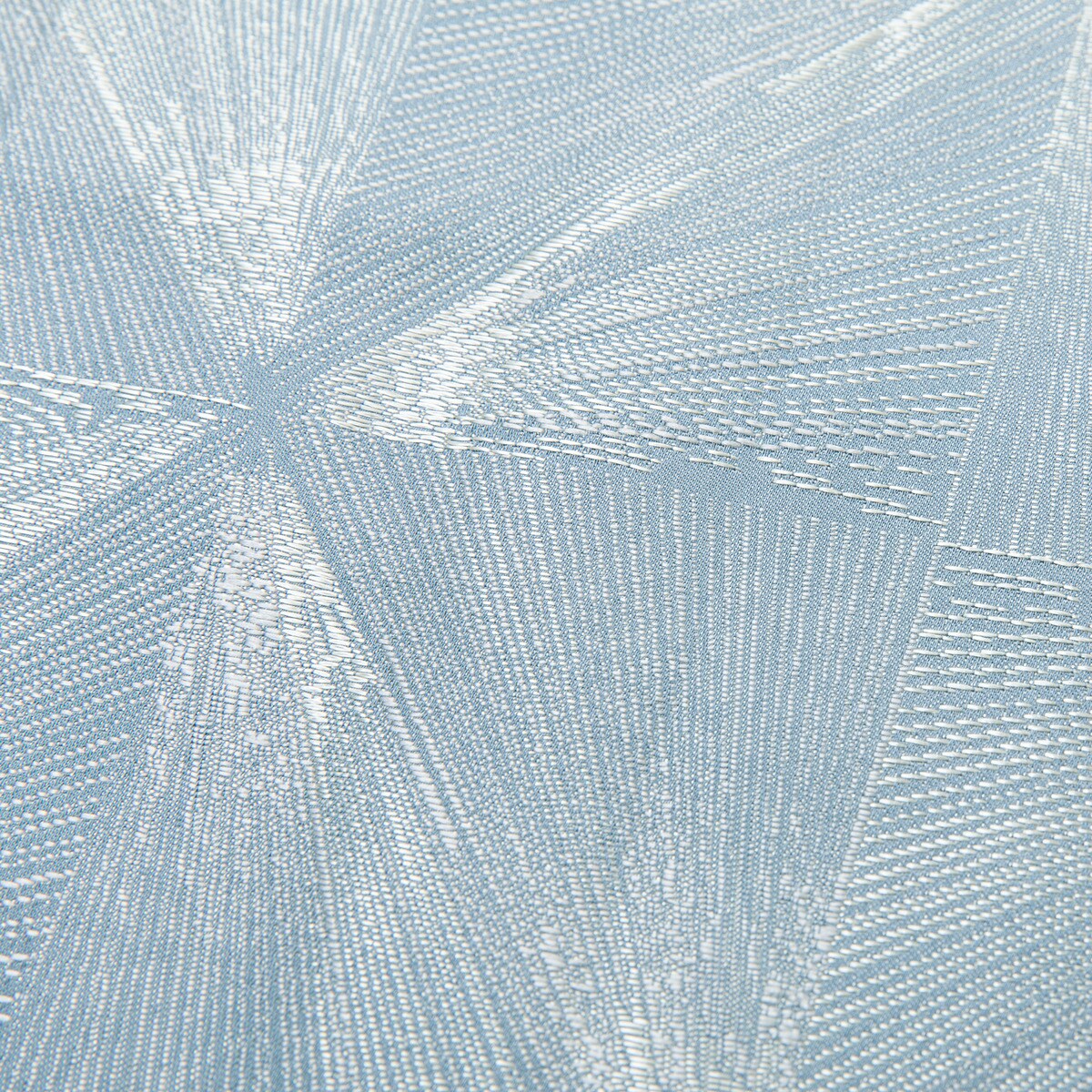 裏地付き遮光2級・遮熱ジャカードカーテン(PK264 ブルー)