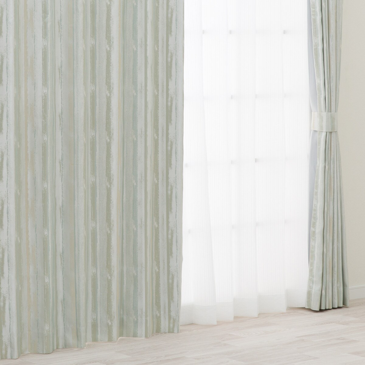 裏地付き遮光2級・遮熱ジャカードカーテン(PK266)