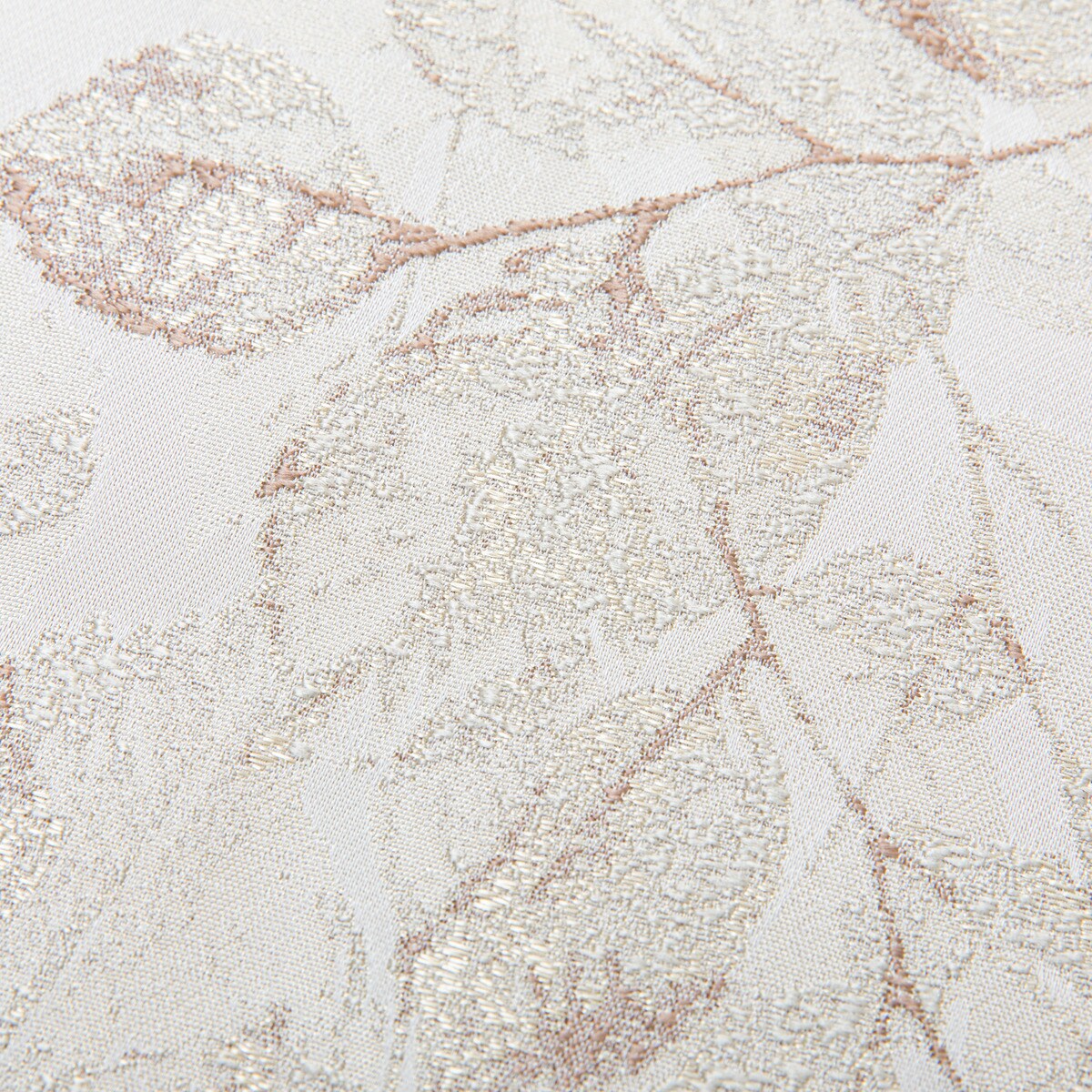 裏地付き遮光2級・遮熱ジャカードカーテン(PK267 ベージュ)