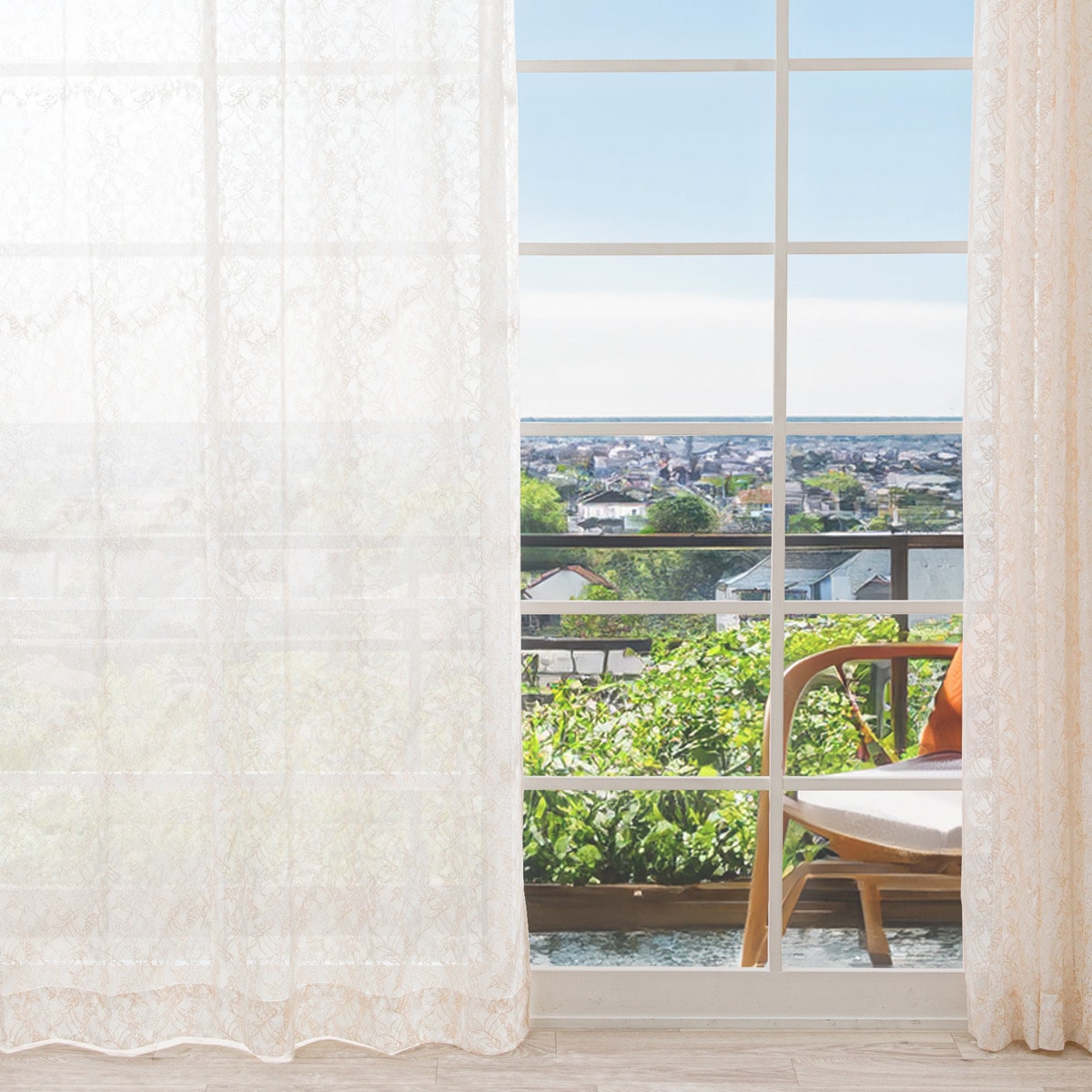 レースカーテン(RL201 ベージュ)