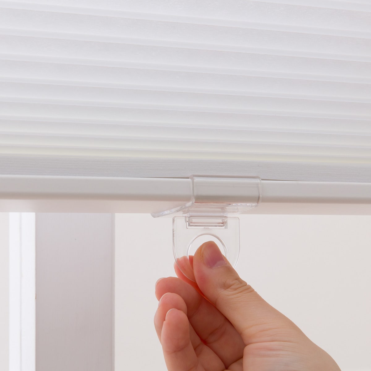 断熱 ハニカム構造のシェード(PE2 ホワイト)