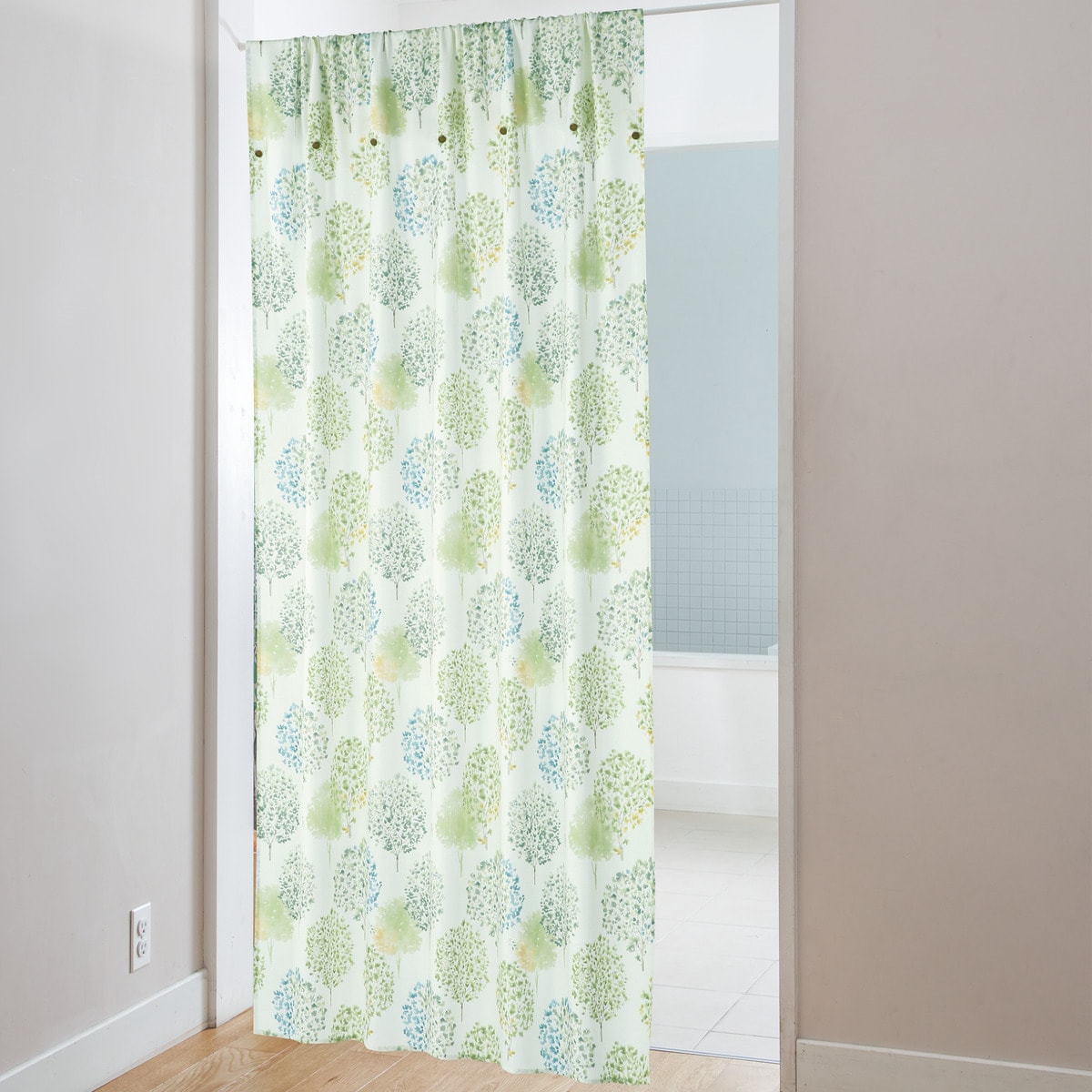 高さ調節ボタン付き 間仕切りカーテン(GB1)