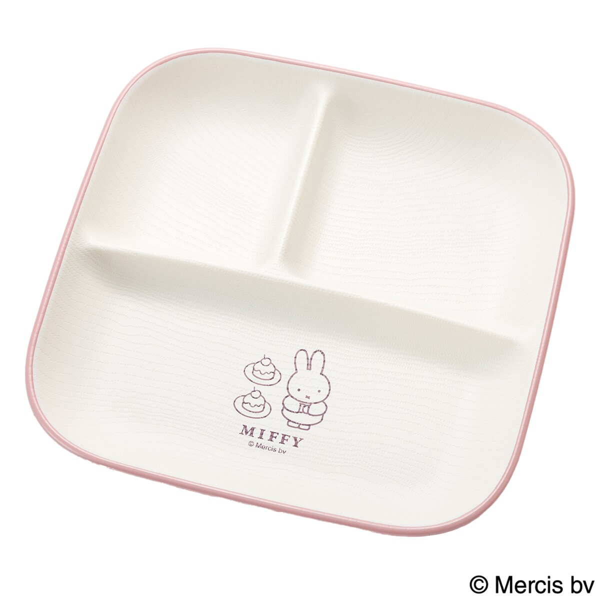 スクエアプレート (ミッフィー sweets&violet)　  デコホーム